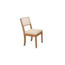 Ver imagem 7 de Conjunto Mesa com 4 Cadeiras para Sala de Jantar em Madeira Maciça e Tampo com Vidro Elma Off White/Bege