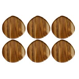 Kit Tábua Flora Orgânica 3 para Servir e Frios com Rebaixo - 1