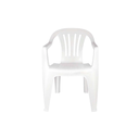Ver imagem 3 de Kit 20 Cadeiras Poltronas Plásticas Branca Mor até 182kg