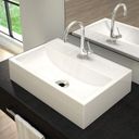 Ver imagem 1 de Kit Cuba Q45 Torneira 1198 Metal Válvula 1 Polegada Sifão Pvc Flexível Compace