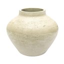 Ver imagem 1 de Vaso Decorativo Rustico de Cimento Cinza Claro 27x30cm