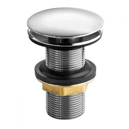 Kit Cuba Q45 Torneira Luxo 1195 Metal Válvula Click 1 Polegada G Sifão Pvc Flexível Compace - 5