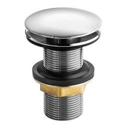 Kit Cuba Q45 Torneira Luxo 1195 Metal Válvula Click 1 Polegada G Sifão Pvc Flexível Compace - 5