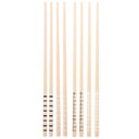 Ver imagem 1 de 24 Pares de Hashi para Restaurante Bambu Comida Japonesa Sushi Sashimi 24cm Geométrico