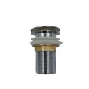 Ver imagem 2 de Válvula Click Up 1 1/4 Inox Luxo Tampa Grande para Cuba Pia