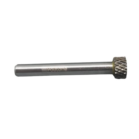 Lima/Fresa MD Cilíndrica Duplo Corte Politone ø10x5mmx45 haste ø6mm