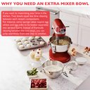 Ver imagem 3 de Tigela de Inox 6qt para Mixer Kitchenaid Bowl-lift