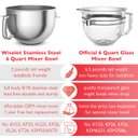 Ver imagem 6 de Tigela de Inox 6qt para Mixer Kitchenaid Bowl-lift