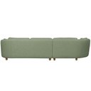 Ver mais imagens de Sofá 05 Lugares 330cm Arizona com Chaise Direito Bouclé Verde Claro - Nexta Casa