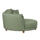 Ver imagem 7 de Sofá 05 Lugares 330cm Arizona com Chaise Direito Bouclé Verde Claro - Nexta Casa