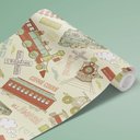Ver imagem 3 de Papel de Parede Infantil - Trem Amigo Arte Destaque 2 Metros