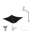 Ver imagem 2 de Kit Cuba L34 Torneira Link 1062 Metal Válvula 1 Polegada Sifão Pvc Flexível Compace