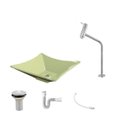 Ver imagem 2 de Kit Cuba L34 Torneira Link 1062 Metal Válvula 1 Polegada Sifão Pvc Flexível Compace