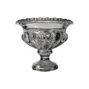 Ver imagem 1 de Centro de Mesa C/pé em Cristal Fumê - 19x16cm Prime Home Decor 27911