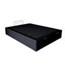 Ver imagem 2 de Base Box Bau Casal Sintetico Premium Santo Box 47x138x188:preto