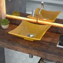 Ver imagem 1 de Kit Cuba L34 Torneira Link 1062 Metal Válvula Click 1 Polegada G Sifão Pvc Flexível Compace