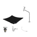 Ver imagem 2 de Cuba de Apoio L34 Folha com Torneira Link e Válvula Click com Sifão e Flexível Compace