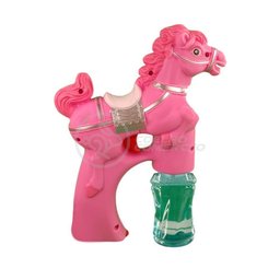 Cavalo Bolhudo Elétrica Pop Tik Tok Lança Bolhas Rosa - 5