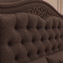 Ver imagem 3 de Cabeceira Greta 140cm Estofada Boucle p/ Cama Box Casal Quarto