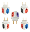Ver imagem 4 de Adaptador de Tomada Cubo 3D Benjamim - 3P /10A - KIT 30 UNI