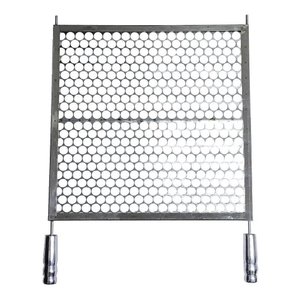 Grelha Moeda 50x50 Inox Reforçada