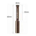 Ver imagem 2 de Broca Diamantada Porcelanato Profissional 8mm - Irwin