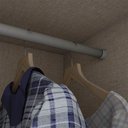 Ver imagem 5 de Guarda-roupa Solteiro 4 Portas Henn Caju Branco