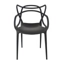 Ver imagem 4 de Cadeira Allegra Polipropileno La Mobilia: Design Moderno para Sala de Jantar e Varanda Gourmet