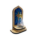 Ver imagem 3 de Oratório Pia de Água Benta Nossa Senhora Aparecida de Mesa Fornecedor 17 Fp34