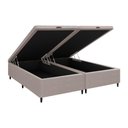 Ver imagem 1 de Base Cama Box Baú Queen para Colchão 158x188cm Multimóveis Cr35238 Bege