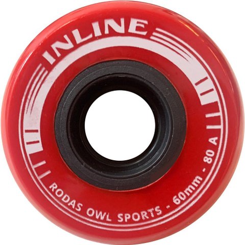 Roda Patins Inline Street Owl Sports 60mm 80a