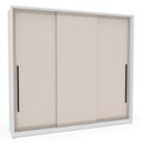 Ver imagem 4 de Guarda Roupa Casal 220cm com 3 Portas de Correr e 4 Gavetas 240837 Valência Politorno Móveis