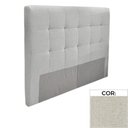 Ver imagem 1 de Cabeceira MH-2680 Herval Estofada King para Colchão 193 cm Linho Cinza C