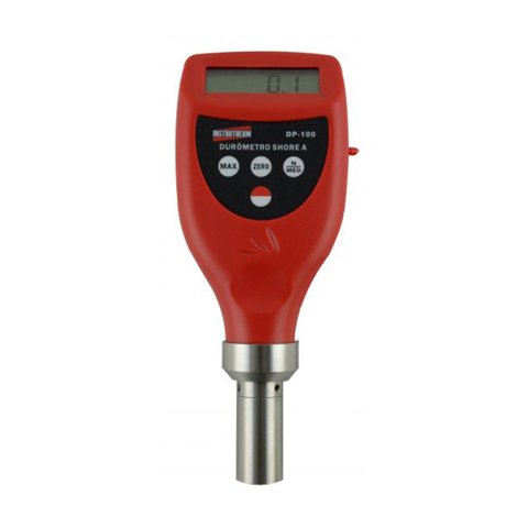 Durômetro Digital Dureza Faixa 0 A 100 Shore A Borracha Mole Rs-232 Dp-100 Portátil Com Estojo