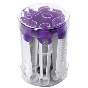 Jogo 10 Pinças Decorativa Para Fondant Ibili