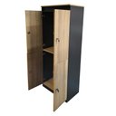 Ver imagem 5 de Armário Locker 4 Portas com Chave Multiuso para Academia Escritório e Vestiário ME4204 Amêndoa/