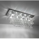 Ver imagem 2 de Lustre de Cristal Legítimo 80x25 Cm para Sala de Jantar
