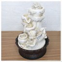 Ver imagem 4 de Fonte de Água Decorativa Cascata Anjo 3 Quedas Luz de Led Bivolt