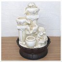 Ver imagem 1 de Fonte de Água Decorativa Cascata Anjo 3 Quedas Luz de Led Bivolt