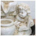 Ver imagem 5 de Fonte de Água Decorativa Cascata Anjo 3 Quedas Luz de Led Bivolt