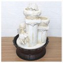 Ver imagem 2 de Fonte de Água Decorativa Cascata Anjo 3 Quedas Luz de Led Bivolt