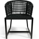 Ver imagem 6 de Kit 08 Cadeiras Decorativas Para Área Gourmet Cozinha Corda Náutica Belize D04 Preto - Lyam Decor