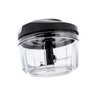 Mini Processador Alimentos Manual 3 Lâminas Premium 500ml - 7