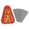 Porta Pizza Retrátil Recipiente Expansível para Fatias - 5
