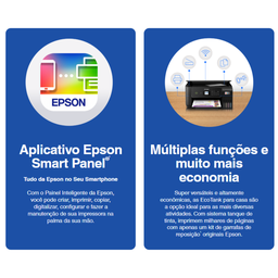 Impressora Epson Ecotank L3250 Multifuncional Wi-fi Bivolt - 5