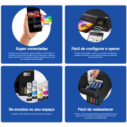 Impressora Epson Ecotank L3250 Multifuncional Wi-fi Bivolt - 6