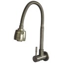 Ver imagem 1 de Torneira de Parede Bica Móvel Steel Inox Tubo Gourmet para Pia 9506 - 771740 - STOC