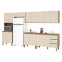 Ver imagem 1 de Cozinha Isabela 6 Peças Amêndoa Off White