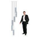 Ver imagem 1 de Lustre Pendente para Sala Pé Direito Duplo Sp-focus Branco