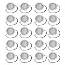 Ver imagem 2 de Kit Lâmpada Led Redonda para Coifa Plug Simples - 20 Peças Metálico Bivolt